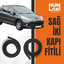 Peugeot 207+ Station Wagon Sağ Ön ve Arka Kapı Fitili-A KALITE-NUMLAS-NM3621
