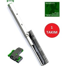 FREKANS Maxplus 40 cm Çift Açılım Çekmece Rayı