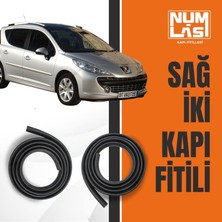Peugeot 207 Station Wagon Sağ Ön ve Arka Kapı Fitili-A KALITE-NUMLAS-NM3653