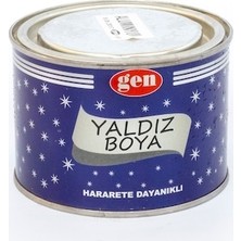 Gen Alüminyum Yaldız Boya 0,200 lt Soba Boyası Kolay Uygulama İçin Hazır Formül