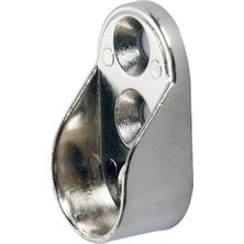 FREKANS Mini Oval Askı Flanşı Düz Nikel 15X29( 2 Adet )