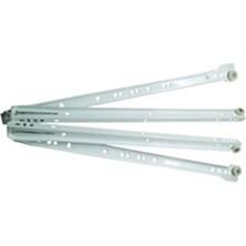 FREKANS Standart Beyaz Çekmece Rayı 45 cm