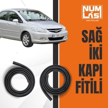 Honda City (2006-2008) Sağ Ön ve Arka Kapı Fitili-A KALITE-NUMLAS-NM6073