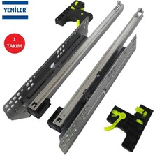 FREKANS Tandem Kısmi Açılım Çekmece Rayı 45 cm