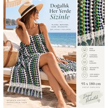 Pulse Buldan Çok Amaçlı Renkli Peştemal Banyo Havlu 95X180 cm %100 Pamuk
