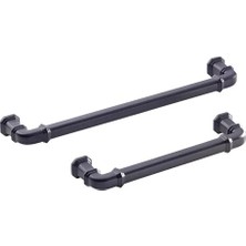 FREKANS Doğanlar Gusto Mat Siyah 192 mm Kulp