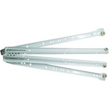 FREKANS Standart Beyaz Çekmece Rayı 30 cm
