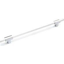 FREKANS 778-320 mm Krom Beyaz Mobilya Kulp