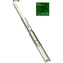 FREKANS Teleskopik Çekmece Rayı 43 mm 35 cm