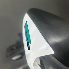 Motiker CF MOTO 450SR Kuyruk Sticker Etiket Modeli More Fun Üçgen