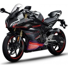 Cfmoto 450SR Sol Alt Sakal Kırmızı Orjınal Stıcker Tasarım Etıket Modeli