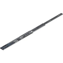 FREKANS En 45 mm Frenli Teleskopik Bilyalı Çekmece Rayı 50 cm (3 Takım)
