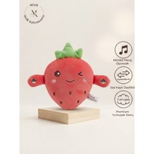 Vittuc Tatlı Çilek Ses Kayıtlı ve Müzikli Uyku Arkadaşı Peluş Oyuncak