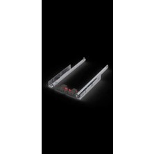 FREKANS Slidea Frenli Mandallı 400 18 mm Çekmece Rayı Kısmi Acılım (Mandal Dahil)