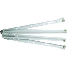 FREKANS Standart Beyaz Çekmece Rayı 50 cm