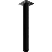 FREKANS Tablalı Metal Masa Ayağı 60X71 Siyah