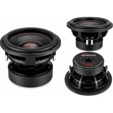 Belirtilmemiş Edison ED-SWP12 12" (30 Cm) Subwoofer 3000W Rms 6000W Maksimum 2+2 Ohm Amerikan Black Coil