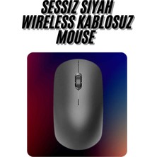Epilons Kablosuz Bağlantı Yüksek Hassasiyetli Kablosuz Wireless Siyah Mouse
