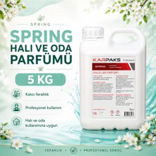 Karpaks Spring Halı ve Oda Parfümü 5 L Bahar Esintili Ferah Koku Profesyonel Kullanım
