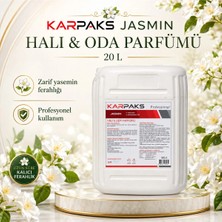Karpaks Jasmin Halı ve Oda Parfümü 20 Lt Profesyonel Büyük Boy Yasemin Esintili Ferah Koku