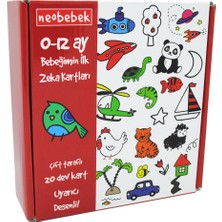 Neobebek Bebeğimin İlk Zeka Kartları Eğitici İçerik ile 0-12 Ay Erken Gelişim Destekleyici