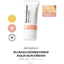 Dermablock Doğal Kapatıcı Etkili Kore Bb Güneş Kremi Bb Sun Cream