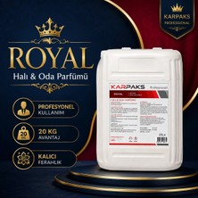 Karpaks Royal Halı ve Oda Parfümü 20 Lt Profesyonel Büyük Boy Asil ve Ferah Koku