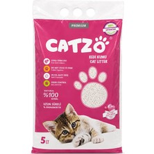 Catzo Kedi Kumu Bebek Pudrası Kokulu 5 Lt