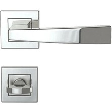 FREKANS Condı 1022K Krom Rozetlı Kapı Kolu Krom Rozetli Wc (Tk)