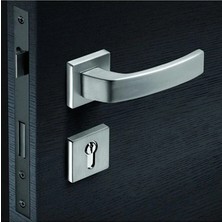 FREKANS Çebi 513 Chi Kapı Kolu Kare Rozetli Krom Rozetli Wc