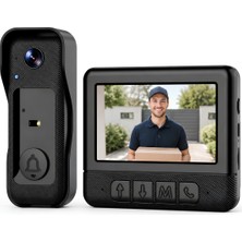 Euro Special Smart Home Sh-24-G-Vd Kablosuz Görüntülü Kapı Zili Seti