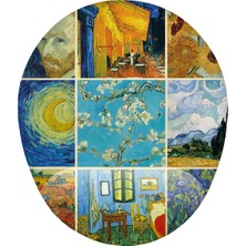 İyi Fikirler Van Gogh Temalı Bilek Desteki Mouse Pad