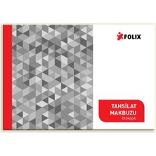 Folix Tahsilat Makbuzu 14x20 2-50 2 Nüsha 50 yp. Otokopili 6 ADET