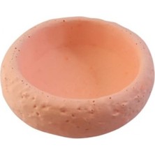 Depposite Silikon 3D Dekoratif Kalıp Yuvarlak Desenli Kase Model Mumluk Taş Tozu ve Beton Kalıbı 8x3 cm