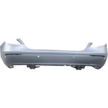 Fam Mercedes E Class W213 16/20 Arka Tampon Gri (Sensör Delikli/çıta Deliksiz)(Exclusıve(Tyg)