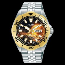 Alba AV3590X2 Quartz Çelik Gri 10 Atm 42 mm Erkek Kol Saati