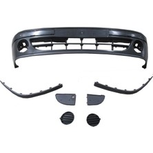 Fam Renault Megane 1 99/02 Ön Tampon Siyah (Sis Delikli/sis Kapaklı/şok Emicili/bantlı) (Eurobump)