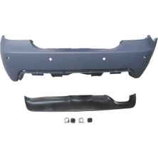 Fam Bmw 5 Serı E60 04/07 Arka Tampon (Karlıklı/astarlı/çeki Demir Kapaklı/sensör Delikli 24MM)MTECH