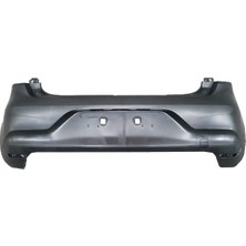 Fam Renault Clıo 5 Hb 20/23 Arka Tampon Siyah (Sensör Deliksiz/çeki Demiri Kapaklı) (Eurobump)
