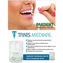 Pakdent Kürdanlı Diş Ipi Slindir Kutu 50Lİ