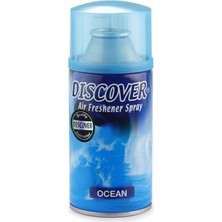 Discover Okyanus Koku Tipi Otomatik Sprey Makinesi Yedeği 320 ml Etkili Koku Giderici