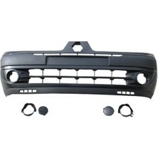 Fam Renault Clıo 2 Sd/hb 02/06 Ön Tampon Siyah (Sis Delikli/kendinden Bantlı (Sis Kapaklı)