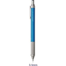Tombow Mono Graph Zero Mavi Versatil Kalem 0.5 mm Ergonomik Tasarım ve Kaymaz Yüzey