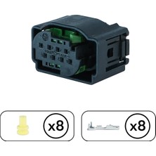 Belirtilmemiş Te/amp Sinyal Soketi 8 Pin