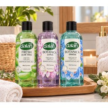 Dalan Banyo & Duş Jeli 3'lü Set – Aloe Vera, Lotus ve Orkide – 400 ml