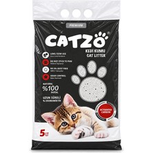 Catzo Aktif Karbon Kedi Kumu 5 Lt