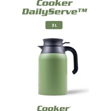 Cooker Dailyserve 2 Litre Paslanmaz Çelik Termos CKR2089