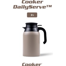 Cooker Dailyserve 2 Litre Paslanmaz Çelik Termos CKR2089