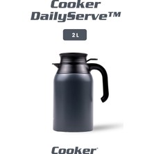 Cooker Dailyserve 2 Litre Paslanmaz Çelik Termos CKR2089