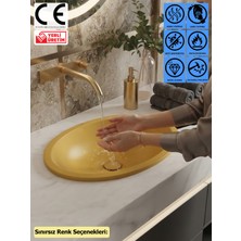 Thorax Vesta Leke Tutmaz Yeni Nesil Granit Evye - Kişiye Özel Renk Paletli Modern Lavabo